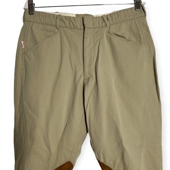 The Tailored Sportsman English Riding Habits Breech SIZE 34 Tan Beige Pants EUC - Picture 9 of 12